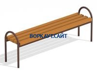 Лавочка парковая МАФ 1603 в Уфе
