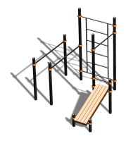 Спортивный комплекс воркаут ВС-98 в Уфе