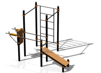 Спортивный комплекс воркаут ВС-82 в Уфе