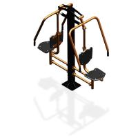 Уличный тренажер  "Жим от груди двойной" УТ204 в Уфе