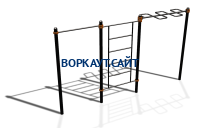 Спортивный комплекс воркаут ВС-129 в Уфе