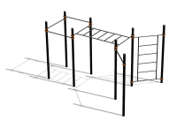 Спортивный комплекс воркаут ВС-117 в Уфе