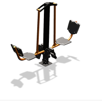 Уличный тренажер  "Жим ногами двойной"  УТ203 в Уфе