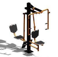 Уличный тренажер "Баттерфляй Жим ног" УТ347 в Уфе