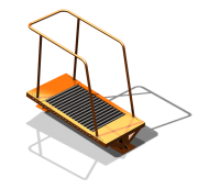 Уличный тренажер "Беговая дорожка" УТ 125 в Уфе