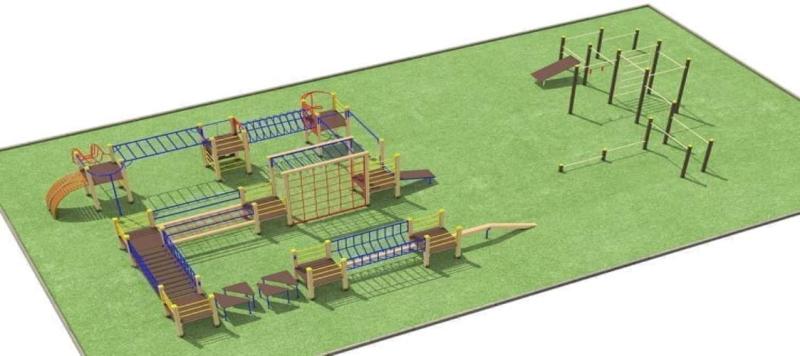 Проект спортплощадки с полосой препятствий - 1 178 100 рублей в Уфе Проект спортплощадки с полосой препятствий - 1 178 100 рублей в Уфе