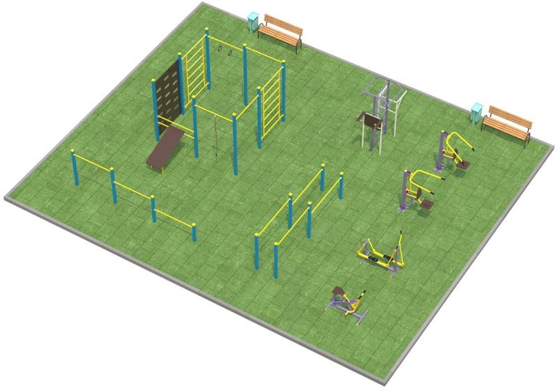 Проект спортплощадки 150 метров в Уфе в Уфе Проект спортплощадки 150 метров в Уфе в Уфе