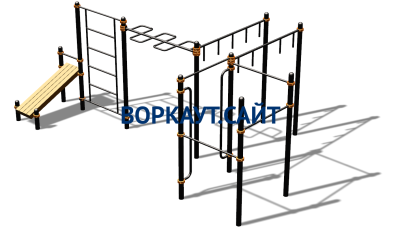 Спортивный комплекс воркаут ВС-195 в Уфе