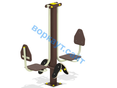 Уличный тренажер "Жим ногами горизонтальный " УТ 003 в Уфе