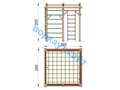 Детский спортивный комплекс ДСК 3110 в Уфе