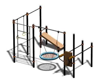 Спортивный комплекс воркаут ВС-97 в Уфе