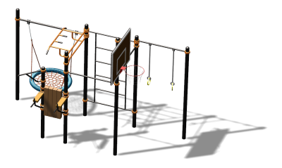 Спортивный комплекс воркаут ВС-104 в Уфе