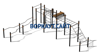 Спортивный комплекс воркаут ВС-199 в Уфе