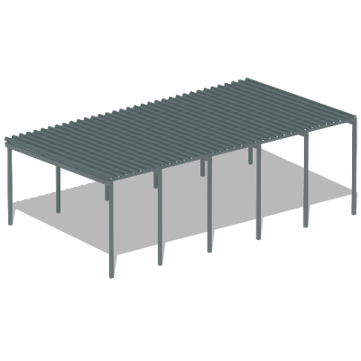 Большой теневой навес трибун МАФ 4131 в Уфе