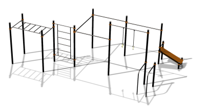 Спортивный комплекс воркаут ВС-153 в Уфе