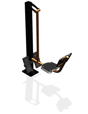 Уличный тренажер "Жим ногами одинарный" УТ 110 в Уфе Уличный тренажер "Жим ногами одинарный" УТ 110 в Уфе