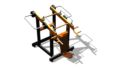 Силовой уличный тренажер  "Жим вверх"  УТ421 в Уфе