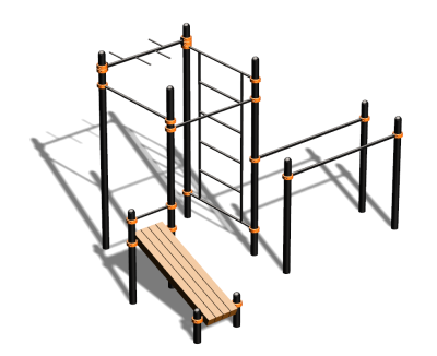 Спортивный комплекс воркаут ВС-91 в Уфе