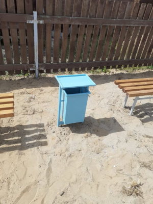 Урна с крышкой МАФ 1631 в Уфе