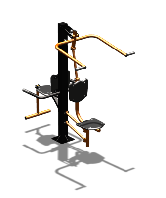 Уличный тренажер "Верхняя тяга Флекс" УТ325 в Уфе