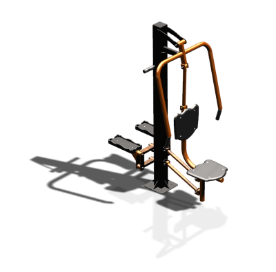 Уличный тренажер "Жим от груди Степпер" УТ342 в Уфе