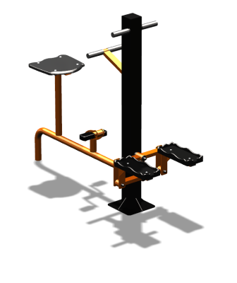 Уличный тренажер "Вело Степпер" УТ319 в Уфе