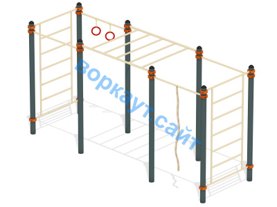Воркаут комплекс гимнастический  ВС-24 в Уфе