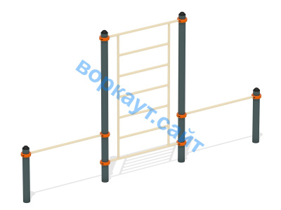 Шведская стенка с перекладинами ВС-13 в Уфе