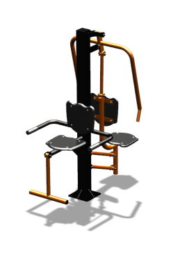 Уличный тренажер "Жим от груди Флекс" УТ324 в Уфе