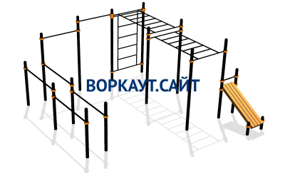 Спортивный комплекс воркаут ВС-109 в Уфе