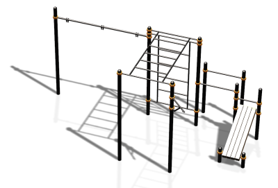 Спортивный комплекс воркаут ВС-87 в Уфе