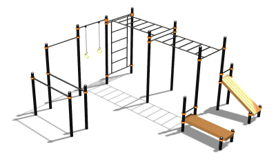 Спортивный комплекс воркаут ВС-71 в Уфе