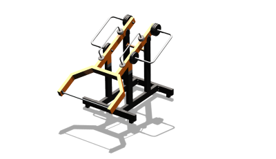 Силовой уличный тренажер  "Мультиштанга"  УТ417 в Уфе