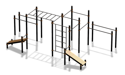 Спортивный комплекс воркаут ВС-100 в Уфе