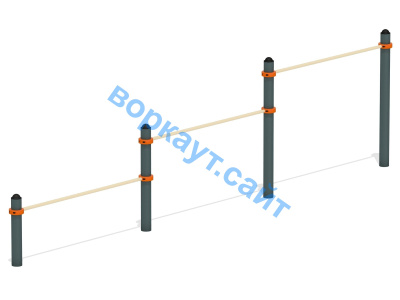 Каскад турников тройной ВС-6 в Уфе