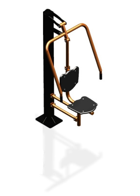 Уличный тренажер "Жим от груди одинарный" УТ 111 в Уфе