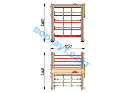 Детский спортивный комплекс ДСК 3201 в Уфе