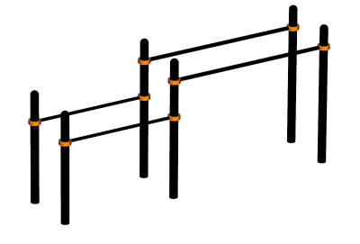 Брусья разновысокие ВС-15 в Уфе