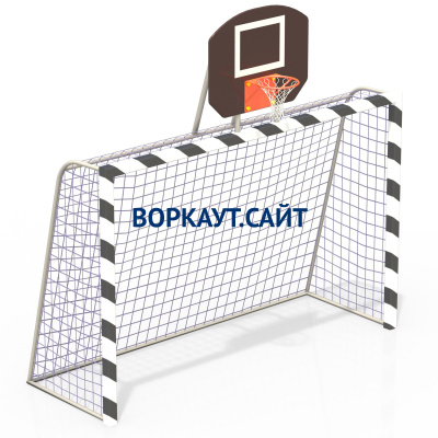 Ворота с баскетбольным щитом СИО 3512 в Уфе
