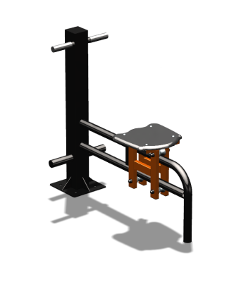 Уличный тренажер "Каталка одинарная" УТ 123 в Уфе