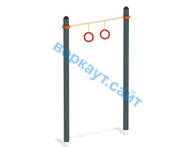 Турник с кольцами ВС-7 в Уфе Турник с кольцами ВС-7 в Уфе