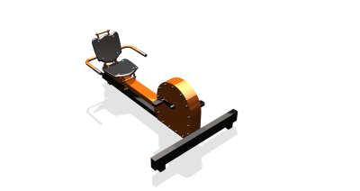 Силовой уличный тренажер  "Велотренажер"  УТ410 в Уфе