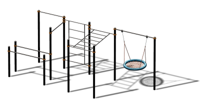 Спортивный комплекс воркаут ВС-105 в Уфе