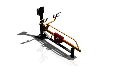 Силовой уличный тренажер  "Гребная тяга"  УТ414 в Уфе