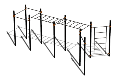 Спортивный комплекс воркаут ВС-118 в Уфе