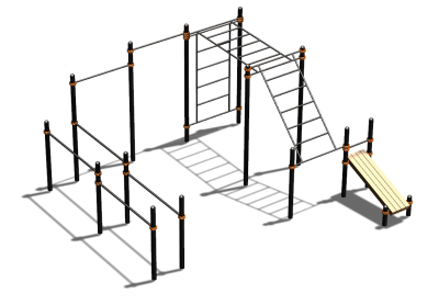 Спортивный комплекс воркаут ВС-146 в Уфе