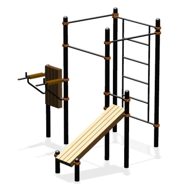 Спортивный комплекс воркаут ВС-64 в Уфе