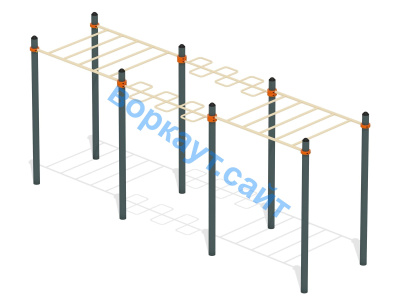 Воркаут комплекс рукоходов ВС-22 в Уфе