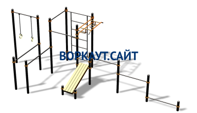 Спортивный комплекс воркаут ВС-95 в Уфе