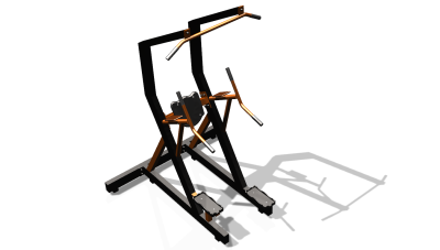 Силовой уличный тренажер  "Комбинированный станок"  УТ416 в Уфе